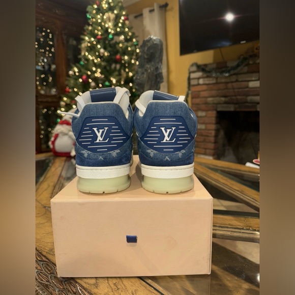 Louis Vuitton Denim Monogram Trainers x Virgil Abloh  LV7 - Picture 3 of 7